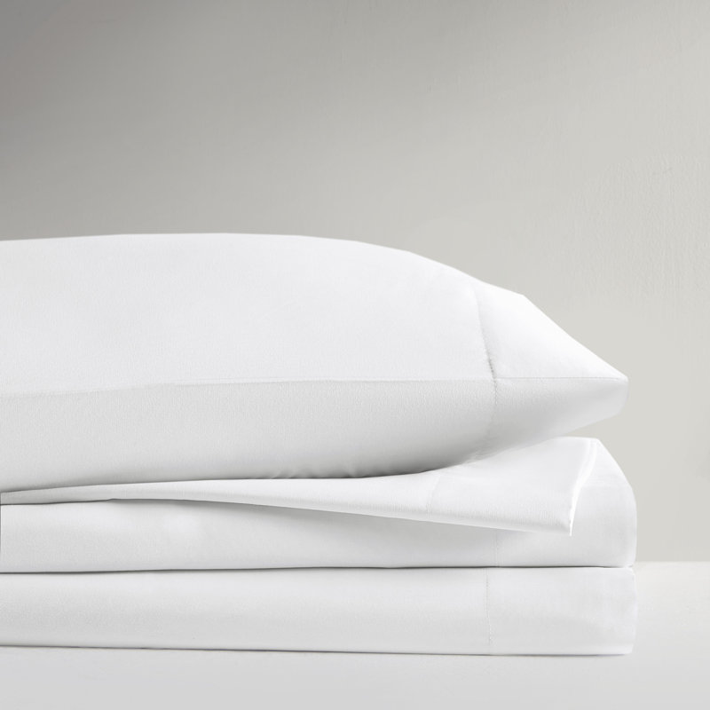 Full White Microfiber All Season Soft Touch Sheet Set