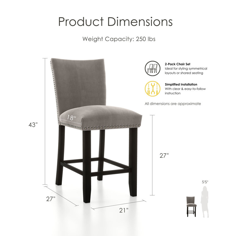 Perrinton 26.5" Counter Stool