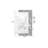 Black,White Rectangle Sandstone Wall art-1908569575-1908569564