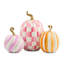 Glam 'O' Ween Pumpkin Trio Centerpiece