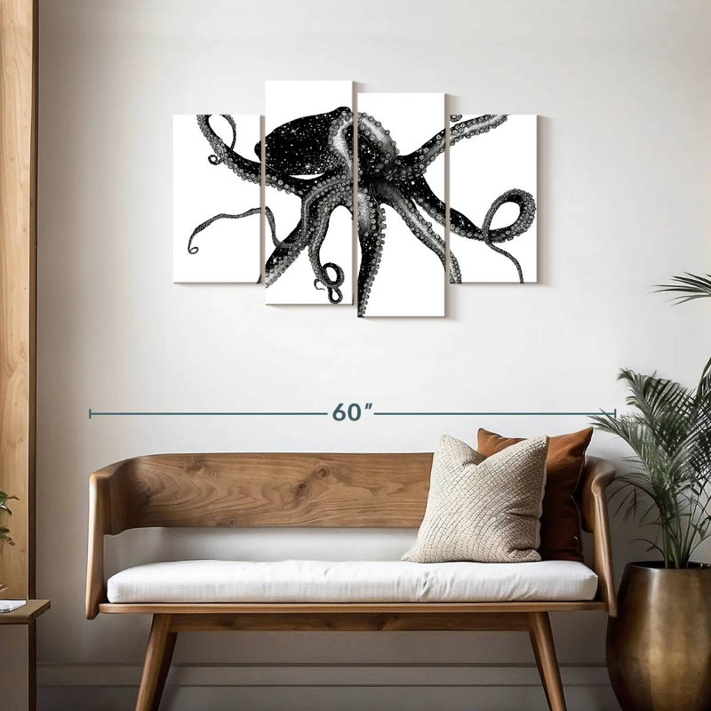 Brampt Cosmic Octopus, 27" H x 43" W