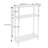 22.9 in. H x 15.7 in. W Utility Cart