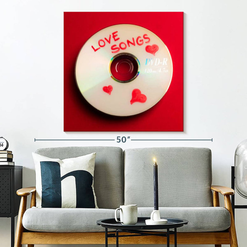 Abarca Love Songs CD, 33" H x 33" W