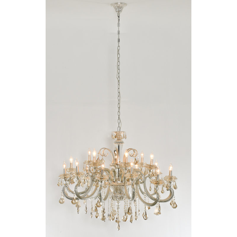 Donju Dimmable Round / Oval Chandelier