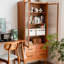 Japanese minimalist design style bookcase