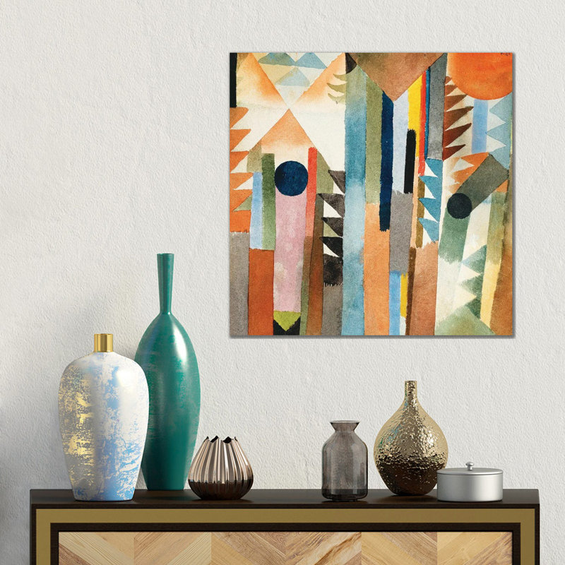 The Forest That Grew From The Seed, 1915 by Paul Klee - Gallery-Wrapped Canvas Giclée on Canvas, 45.72 cm H x 45.72 cm W