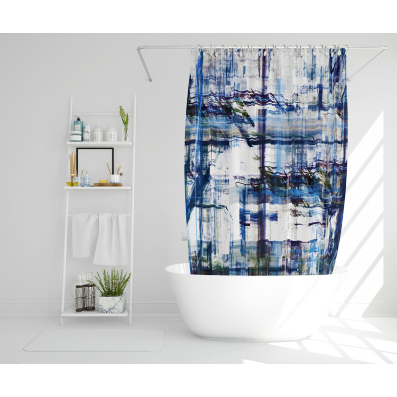 Frink Polyester Shower Curtain, 177cm H x 177cm W