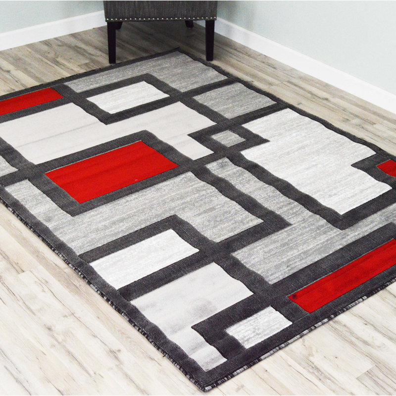 Performance Geometric Indoor Rug, Rectangle 8' x 10'5"
