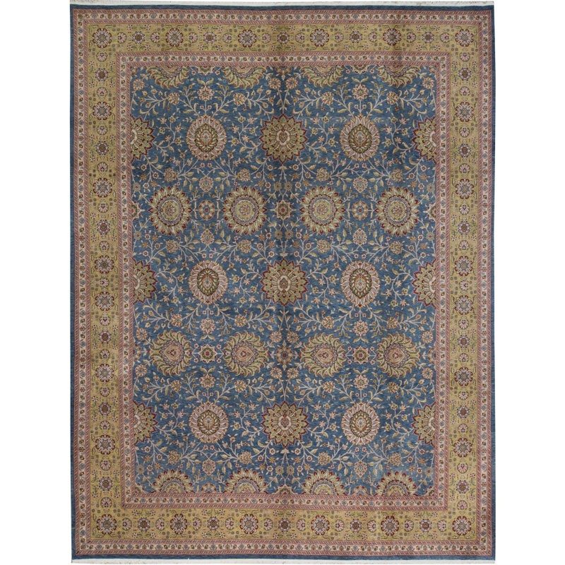 Manchuria One-of-a-Kind Rectangle 11'9" X 14'9" Hand Knotted Area Rug