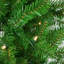 Sapin de Noël artificiel blanc 7,5 pi avec lumières claires