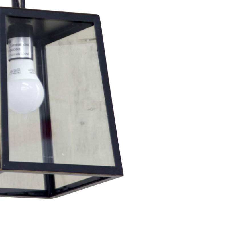 Lanterne suspendue d'extérieur 1 lumière H 17 po Imperial Black