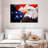 USA Flag And American Eagle-107887289