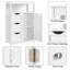 Armoire de salle de bain autoportante l 22 po x H 34,1 po x P 11,5 po Brigit-420474284-485785357