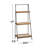 Det Brown Iron Ladder Bookcase