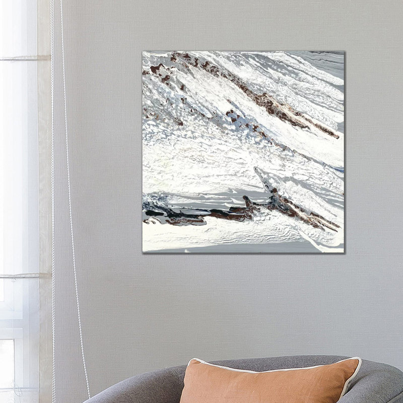 Gray Marble by Corrie LaVelle - Wrapped Canvas Print, 45.72 cm H x 45.72 cm W x 1.91 cm D