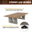 Table de ping-pong d'extérieur de 9 pi avec table de ping-pong d'extérieur à assemblage facile avec filet amovible en métal et housse de table