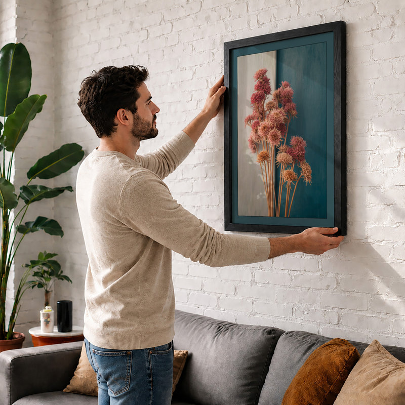 Dried Botanica Botanical - Print, A2 - 59.4 x 42.0 cm, White