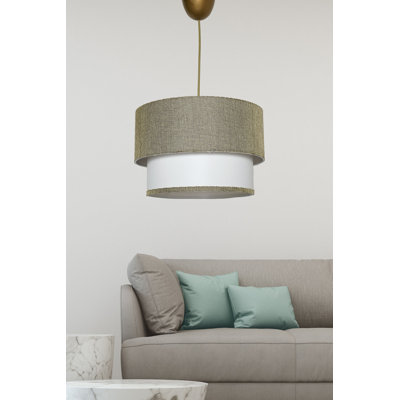 Luminaire suspendu cylindrique à 1 lumière Otoe