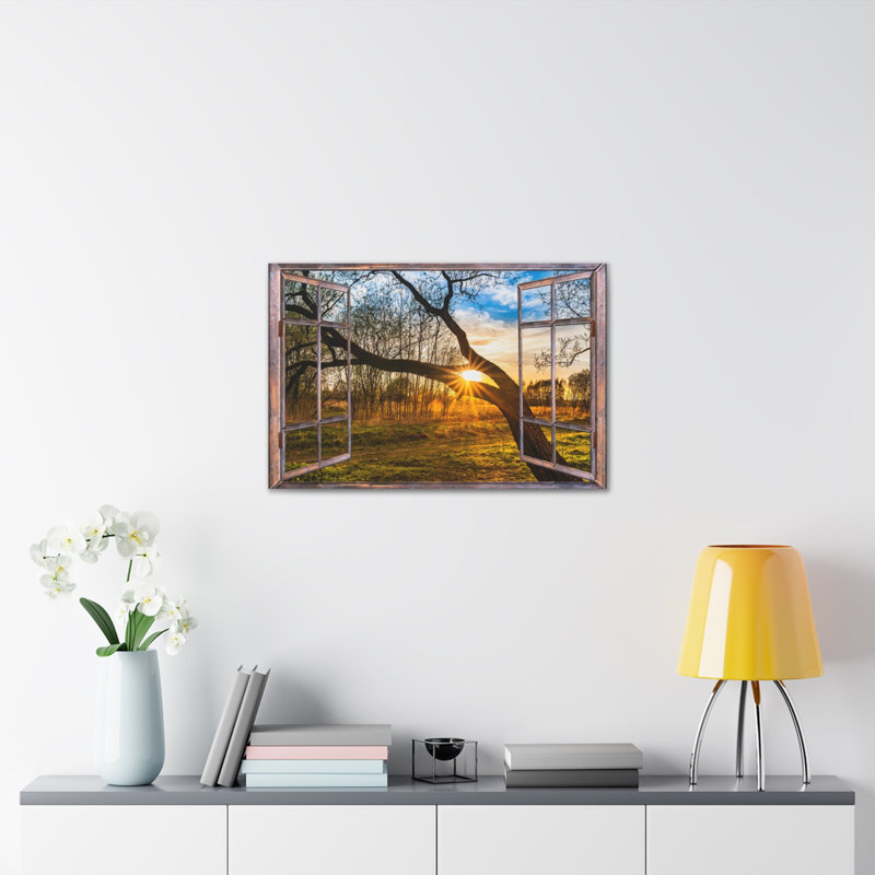 No Frame Print on Canvas, 16cm H x 20cm W