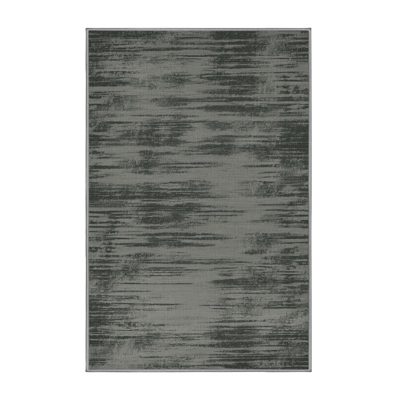 Tapis abstrait lavable à la machine, Rectangle 4pi x 6 pi