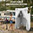 4" W x 4" D Steel Pop-Up Canopy Portable Privacy Dressing Room-93980053