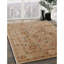 Tapis brun à motif oriental-1681243910