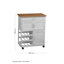 Fenn Solid Wood Top Kitchen Cart