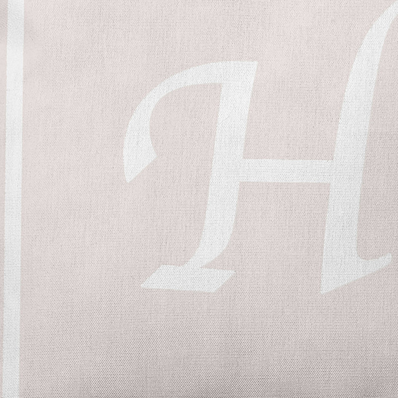 Housse et insert d'oreiller carré, Ivoire/Blanc, 20 po x 20 po, H