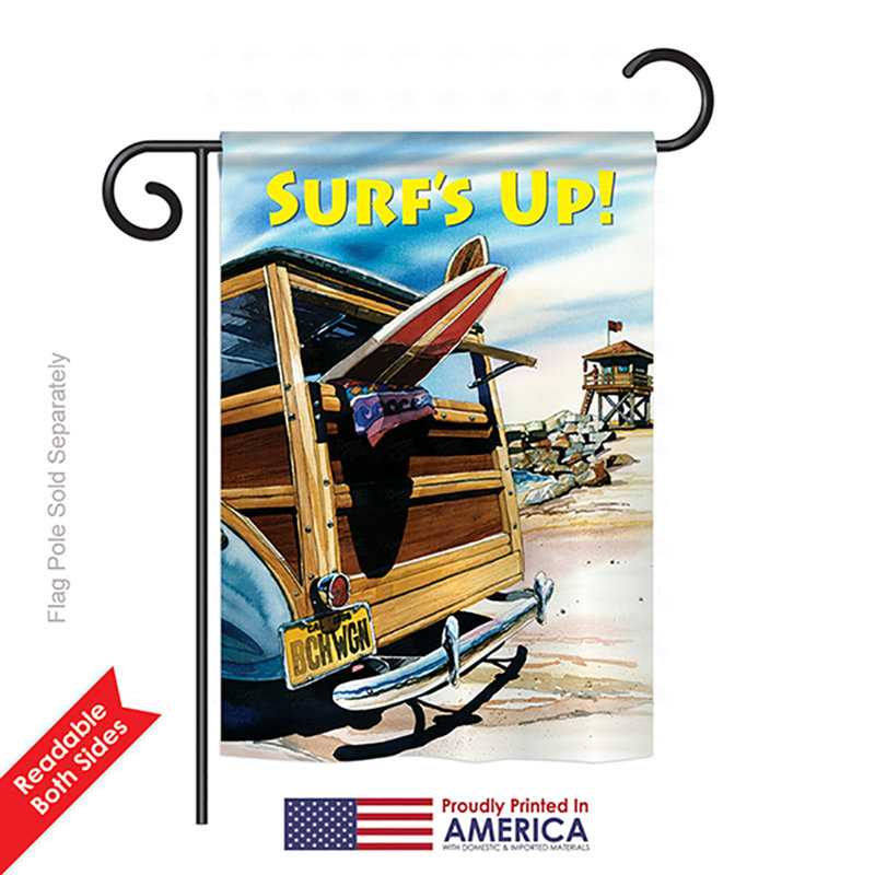 Double Sided 18.5'' H x 13'' W Polyester Animal House Flag