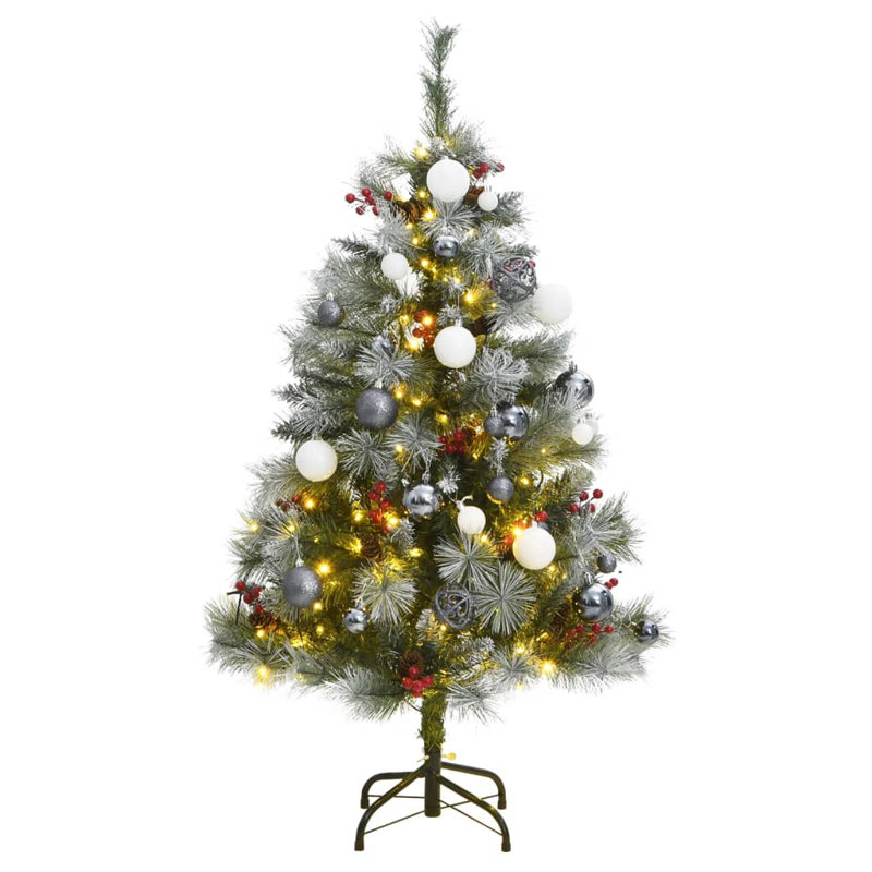 Arbre de Noël artificiel éclairé, 5 pi
