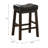 Viive Upholstered Counter Stool with Solid Wood Frame