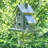 Newtown 76.75'' H x 16.25'' W x 8.5'' D Metal Multihome Birdhouse Stake