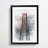 Through the Golden Gate Bridge in Abstract - Picture Frame Graphic Art Print-55769478-55769480
