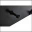 Commode 9 tiroirs, couleur noir-1191561220