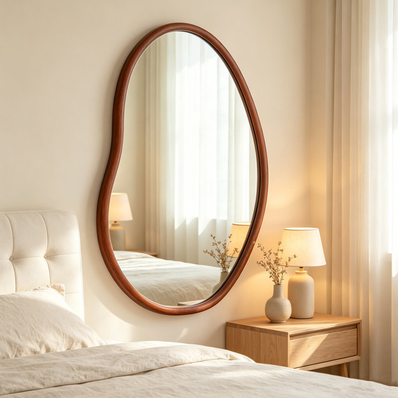 Miroir asymétrique irrégulier Finleyville, 39 po x 27 po