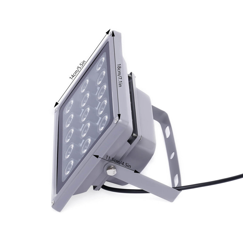 15 lumières infrarouges de sécurité à DEL
