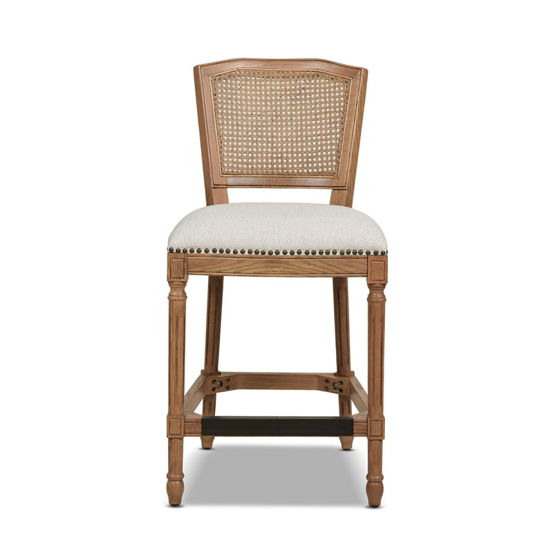 Tabouret de comptoir 26,5 po Roquefort, Poivre blanc