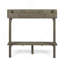 Table de bar d'extérieur en bois d'acacia