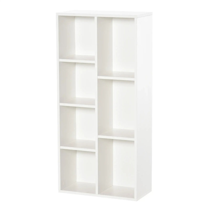Esther 106cm H x 50cm W Standard Bookcase, White