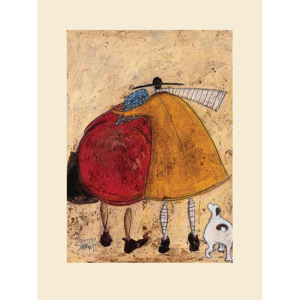 Hugs on the Way Home by Sam Toft - Painting Print on Paper