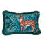 Housse de coussin réversible en velours Tassels-115188540