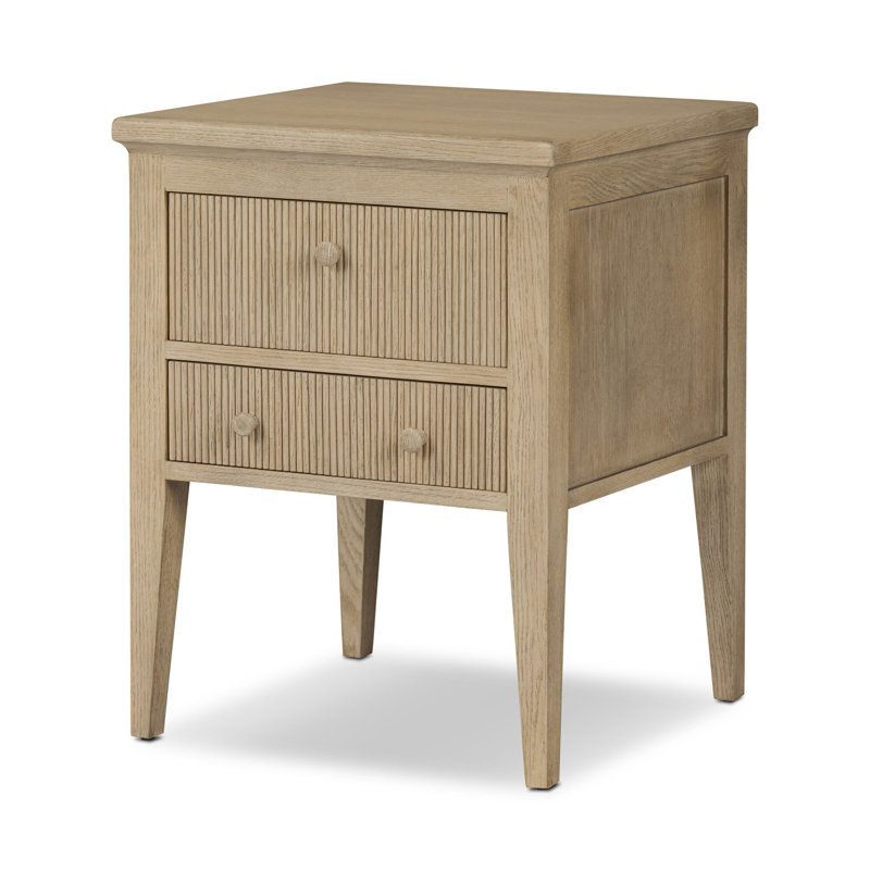 Bush Nightstand, Light Weathered Oak