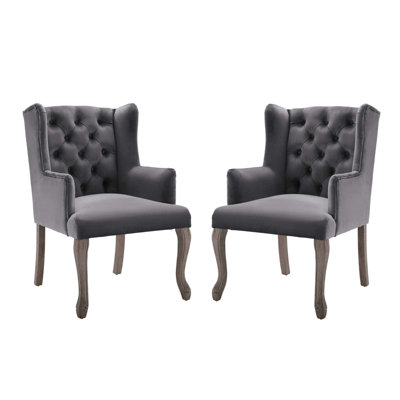 Fauteuil Realm Performance Velvet par Modway