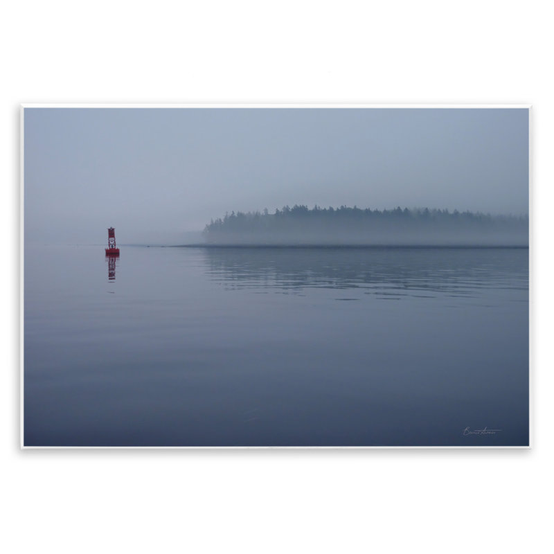 «Penobscot Bay Landscape» par Belinda Aldrich, H 13 po x l 19 po