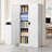 Jugoslav 32'' Wide 4 - Shelf Storage Cabinet-1875896223