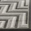 Tapis gris à motif de chevrons Jevan-31778143