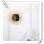 Miroir suspendu - Miroir mural en rotin tournesol, miroir de maquillage pour salle de bain Boho