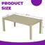 Table de salle à manger extensible de style campagne moderne - extensible de 59 po à 73 po, noyer-949086158