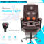Fauteuil de direction ergonomique chauffant Nola-341788884