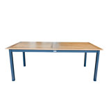 SoHo 115" Teak Aluminum Outdoor Extension Table